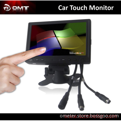 7" Stand-Alone Car Video LED Monitor VGA Touch (OMT-070BS)
